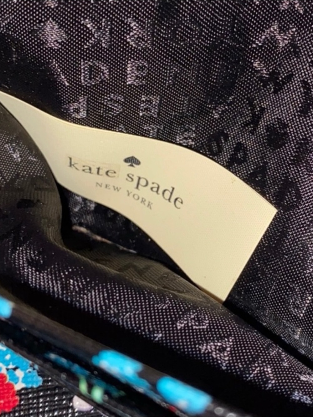 KATE SPADE Gardener Street Greenhouse Floral Shawn Flat Wallet Clutch — PRETTY!! - Picture 6 of 7